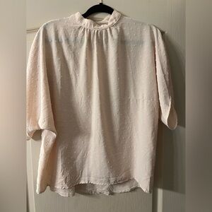 Elegant Dolman-style Cream Women's Top